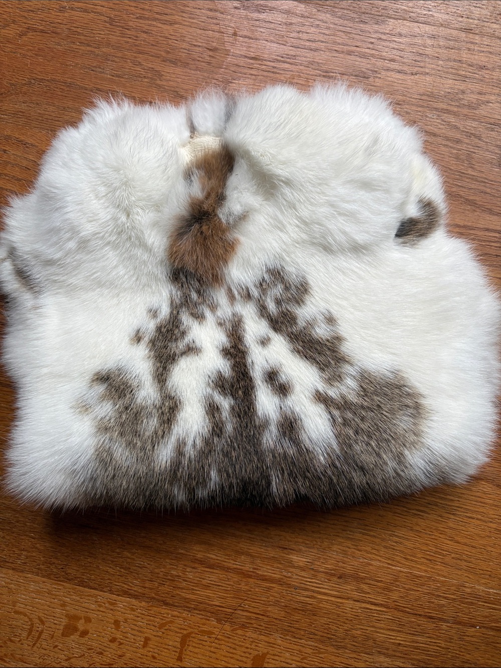 A286 rabbit pelt Cozy Home Decor Craft - Picture 2 of 2